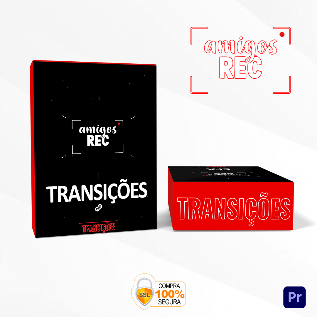 Transições Rec - Pack De Transições Para Edição De Vídeos